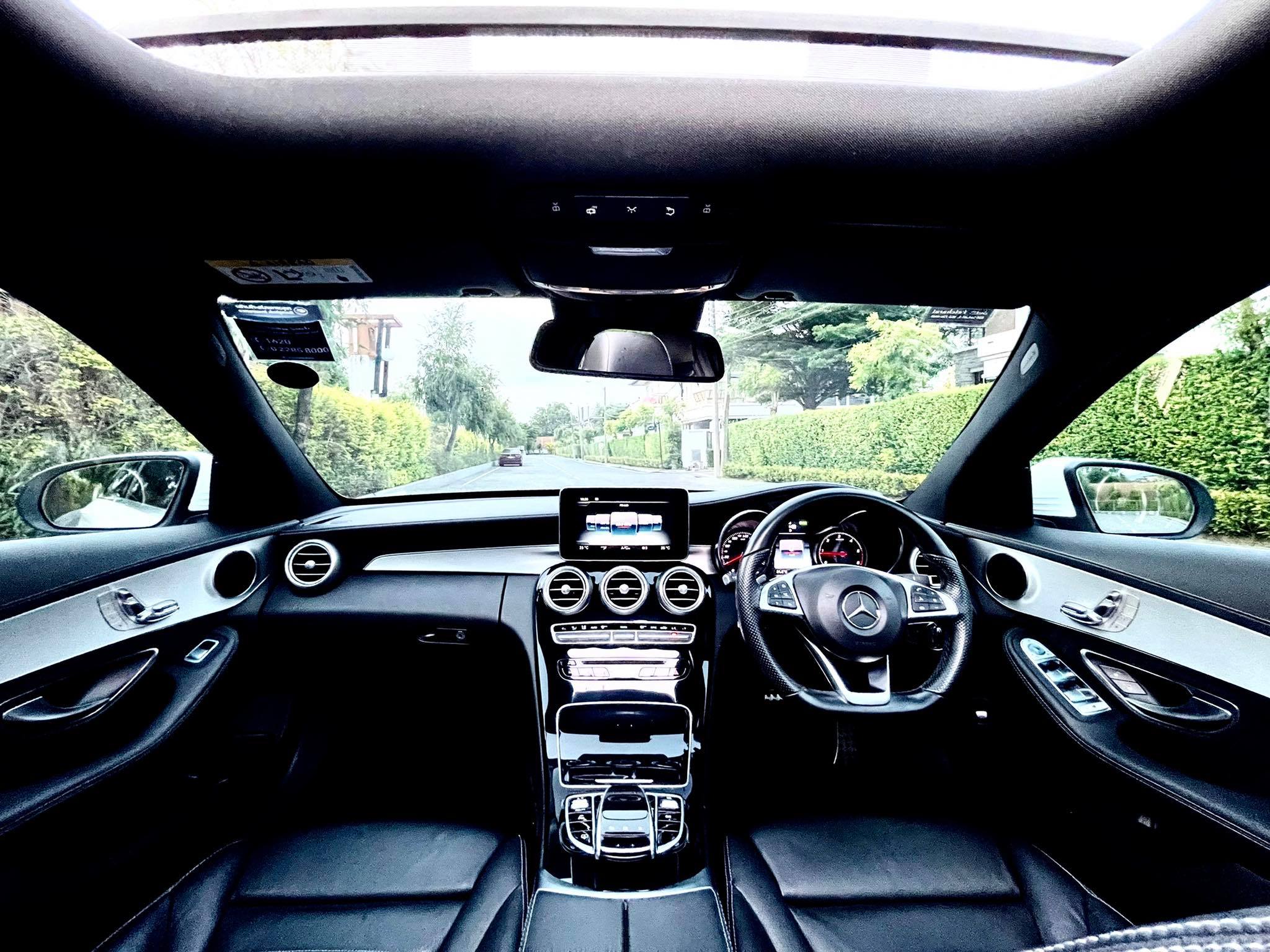 Mercedes Benz C300 AMG BLUETEC Hybrid มือเดียว สวยสะเทือนเลยคันนี้ (รูปที่ 8)
