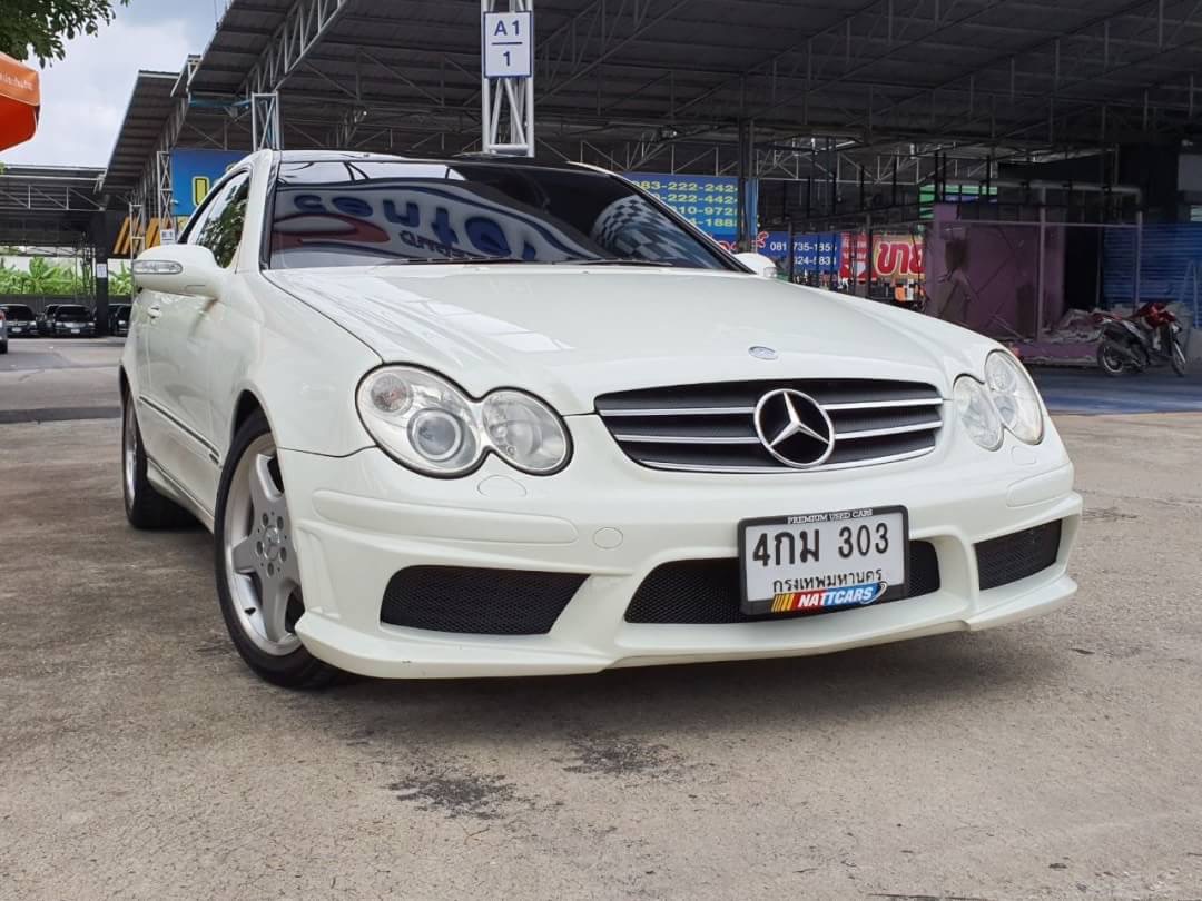 ขาย Mercedes-Benz CLK-Class C209 ปี 2004 สีขาว (รูปที่ 4)