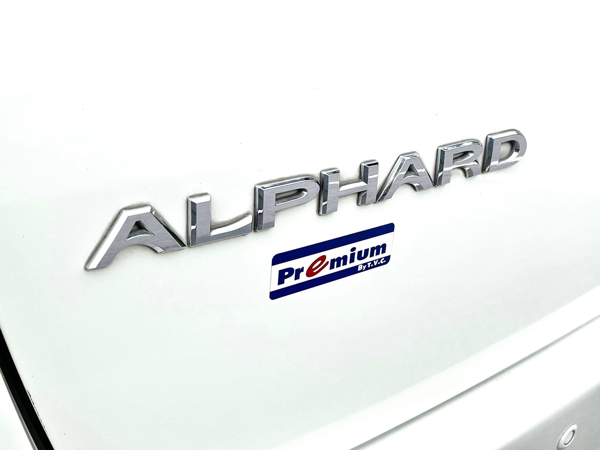 Toyota Alphard SC 3.5V เบาะมิกกี้ สวยจัดเลยคะ รถบ้านแนะนำเลยค่ะ