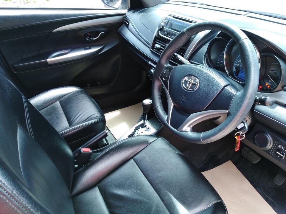 Toyota Vios ปี 2015 สีขาว (รูปที่ 7)
