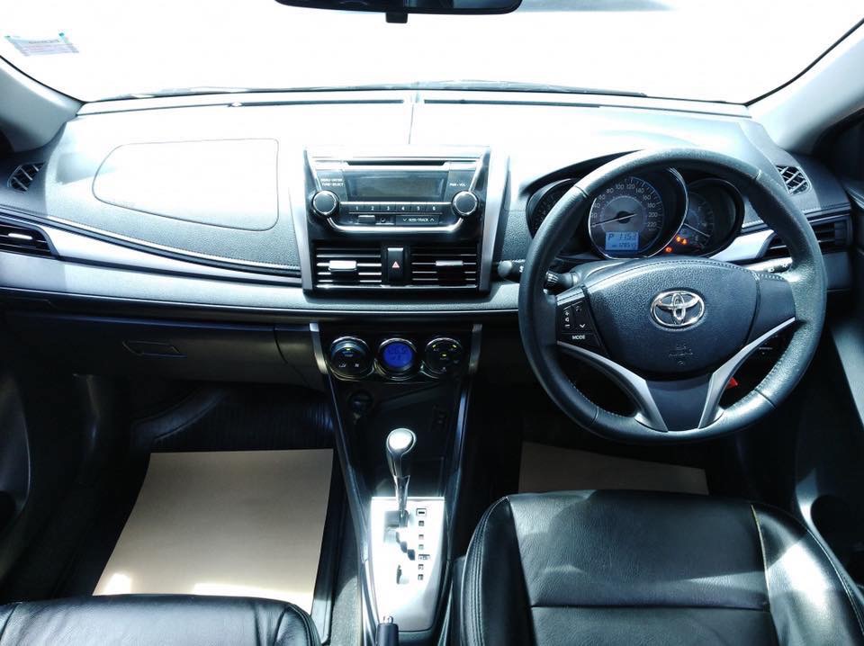 Toyota Vios ปี 2015 สีขาว (รูปที่ 8)