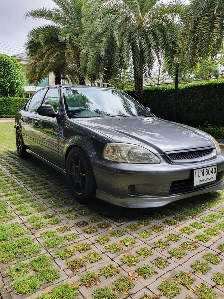 1996 Honda Civic EK โฉม 4 ประตู สีเทา (รูปที่ 11)