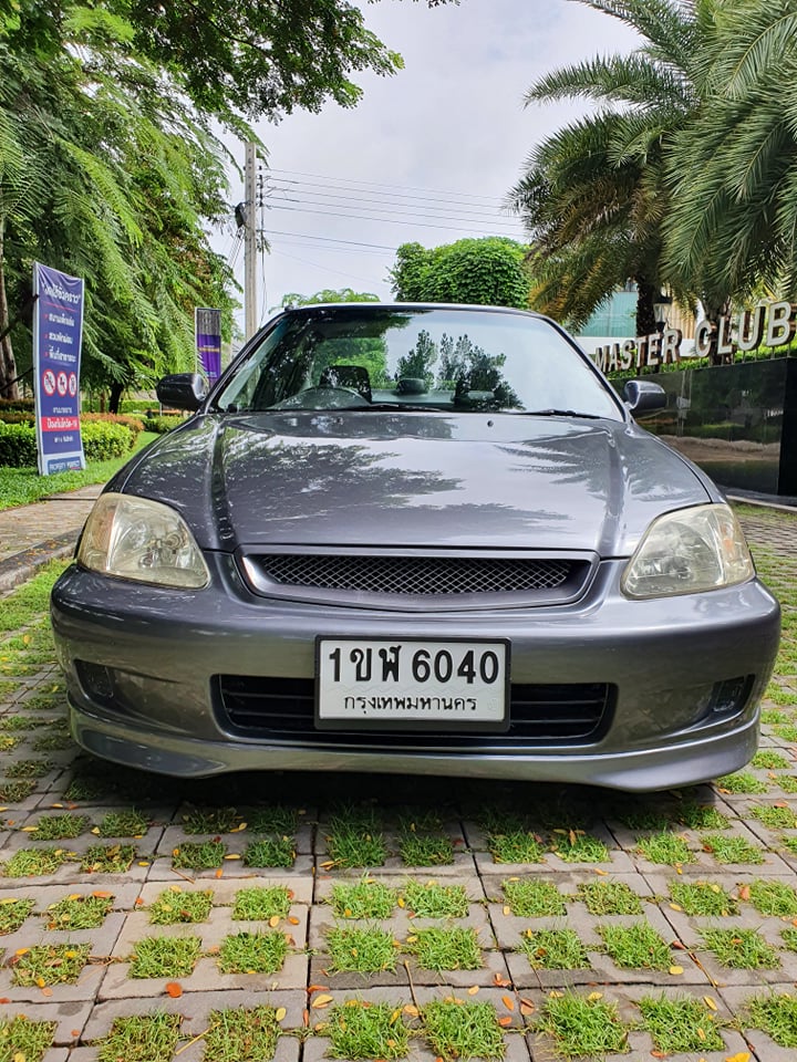 1996 Honda Civic EK โฉม 4 ประตู สีเทา (รูปที่ 15)