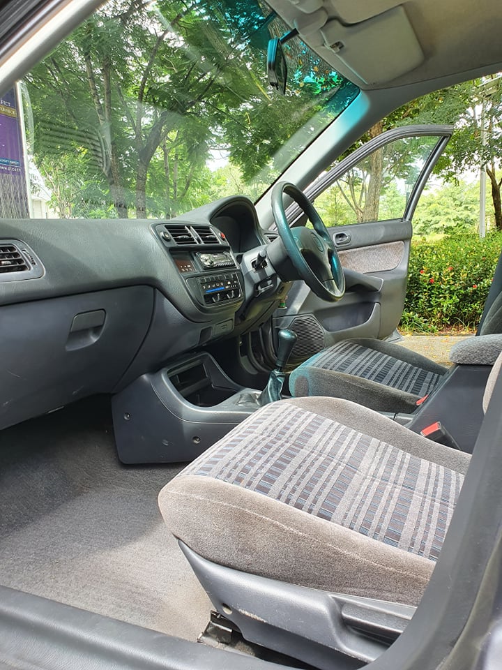 1996 Honda Civic EK โฉม 4 ประตู สีเทา (รูปที่ 8)