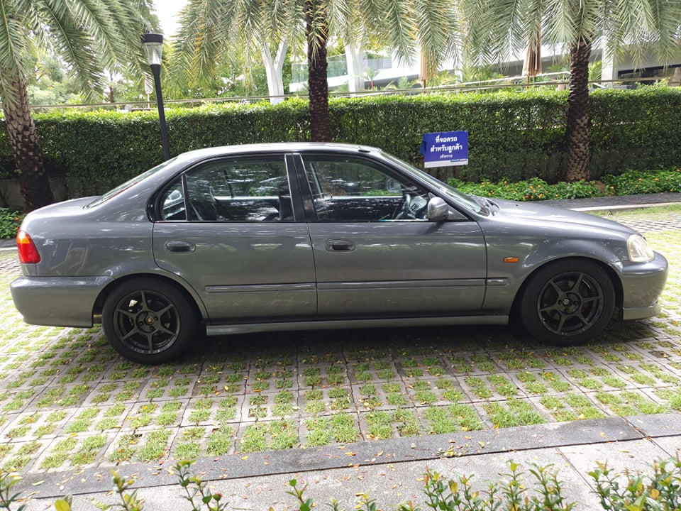 1996 Honda Civic EK โฉม 4 ประตู สีเทา (รูปที่ 16)