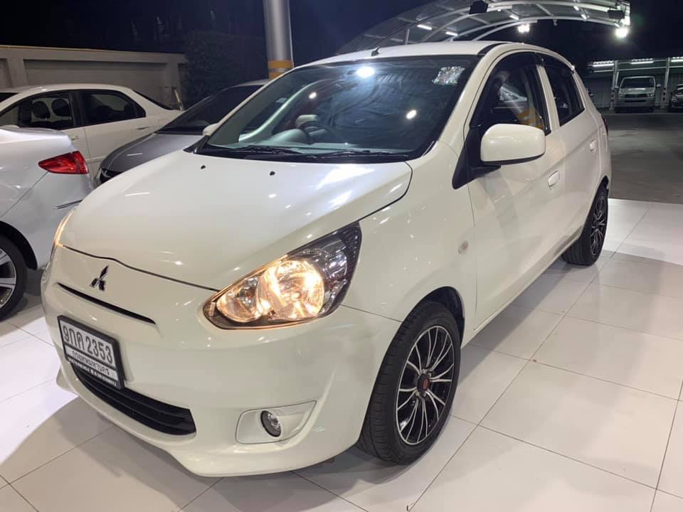Mitsubishi Mirage ปี 2012 สีขาว (รูปที่ 2)