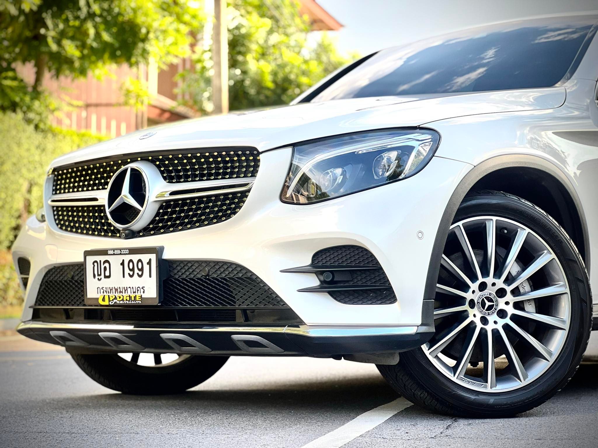2017 Mercedes-Benz GLC-Class X253,C253 GLC250 สีขาว (รูปที่ 8)