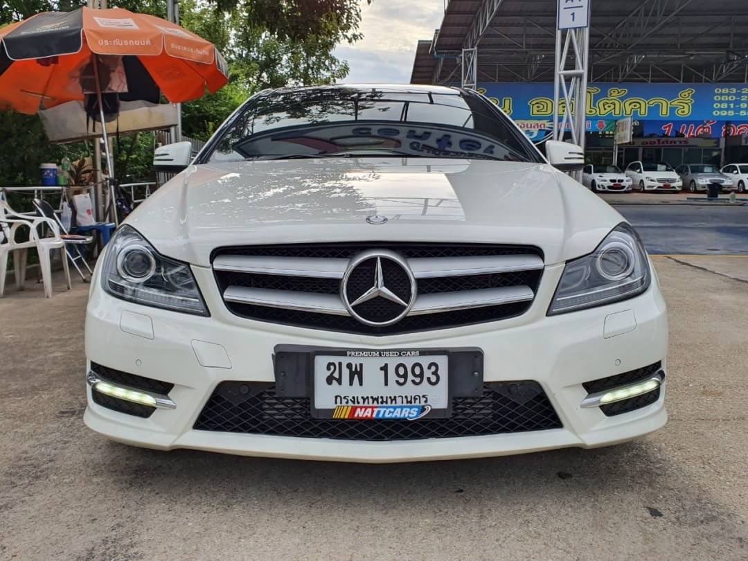 Mercedes-Benz C-Class W204 C180 ปี 2012 สีขาว (รูปที่ 3)