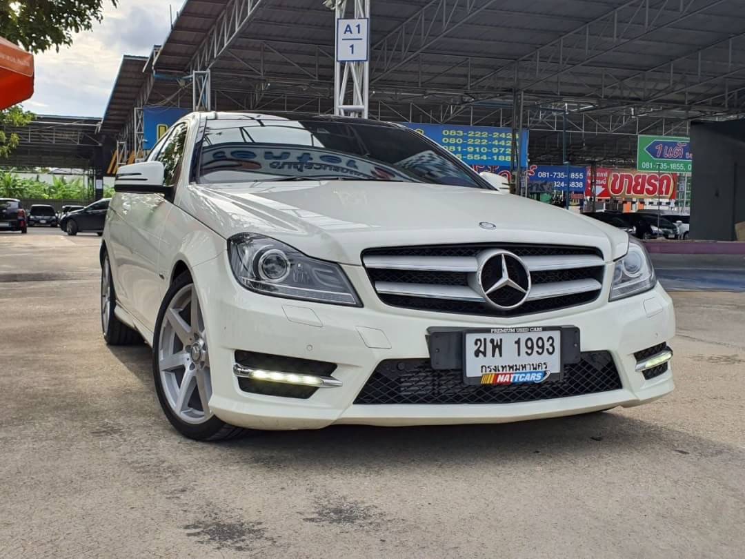 Mercedes-Benz C-Class W204 C180 ปี 2012 สีขาว (รูปที่ 4)