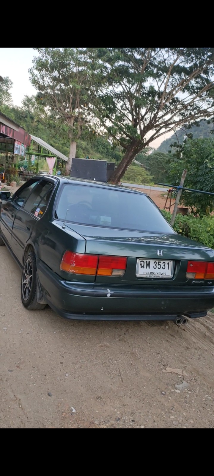 1992 Honda Accord สีเขียว (รูปที่ 3)