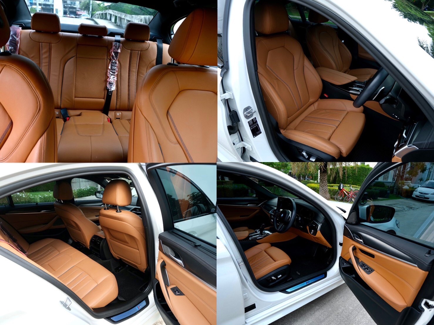 2021 BMW 5 Series G30 520d สีขาว (รูปที่ 7)