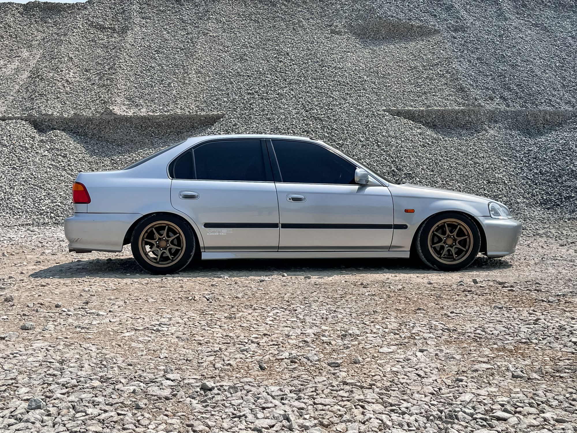 1999 Honda Civic EK โฉม 4 ประตู สีเงิน (รูปที่ 8)