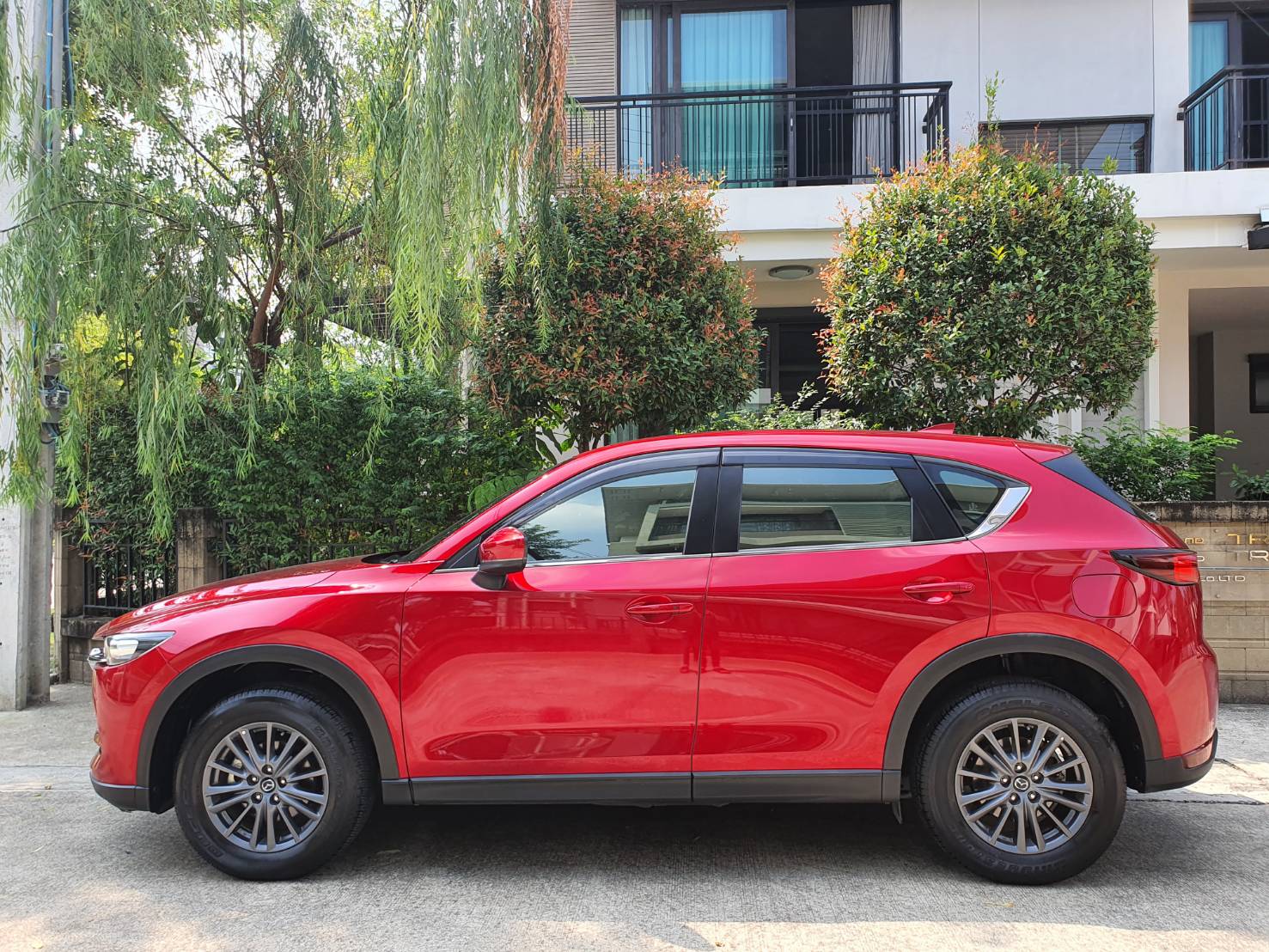 Mazda CX5 2.0C สีแดง ปี 2019 แท้ Auto มือหนึ่ง วิ่งน้อย ไม่เคยทำสี