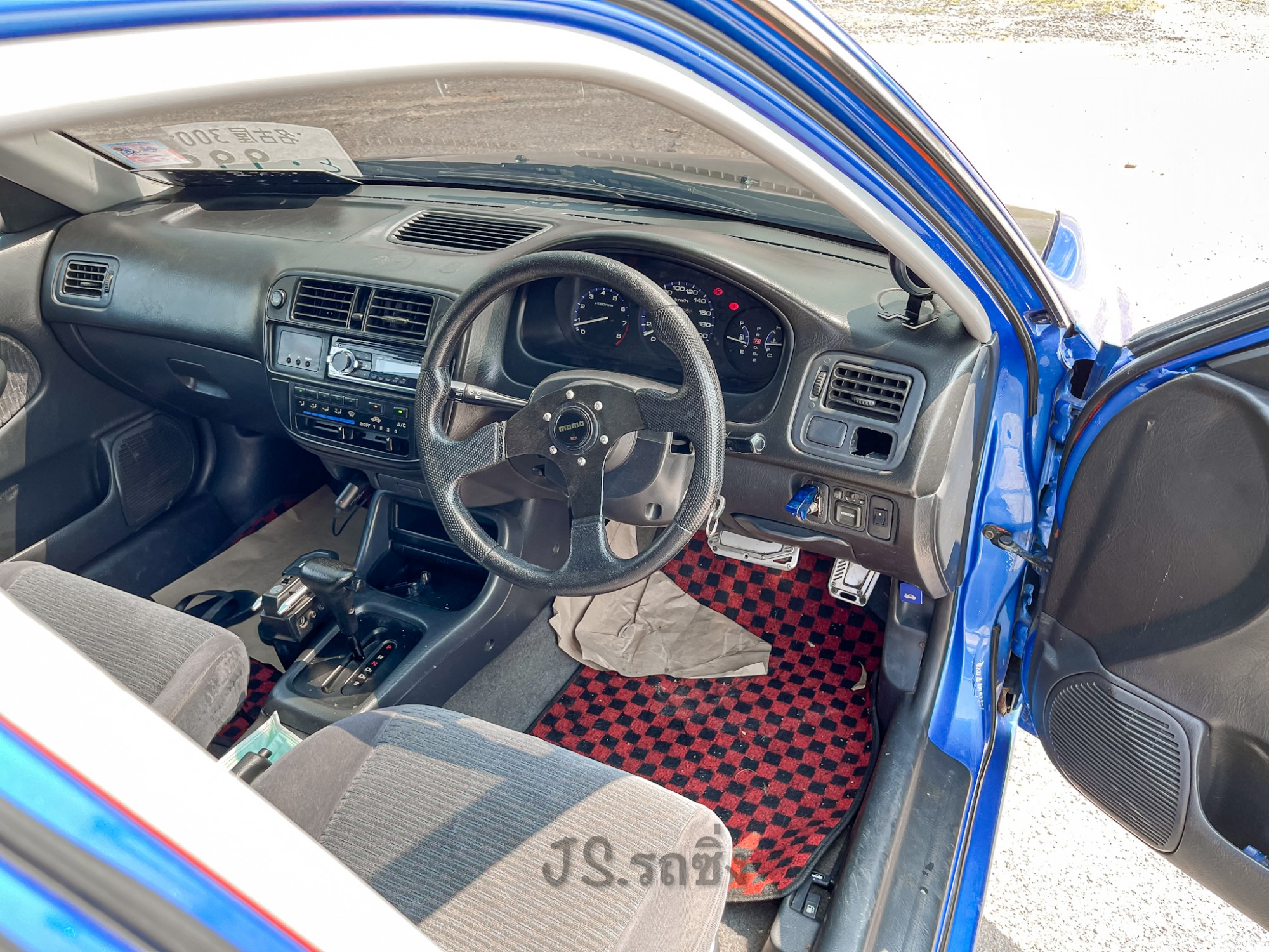 Honda Civic Ek 1999 สีน้ำเงิน (รูปที่ 6)