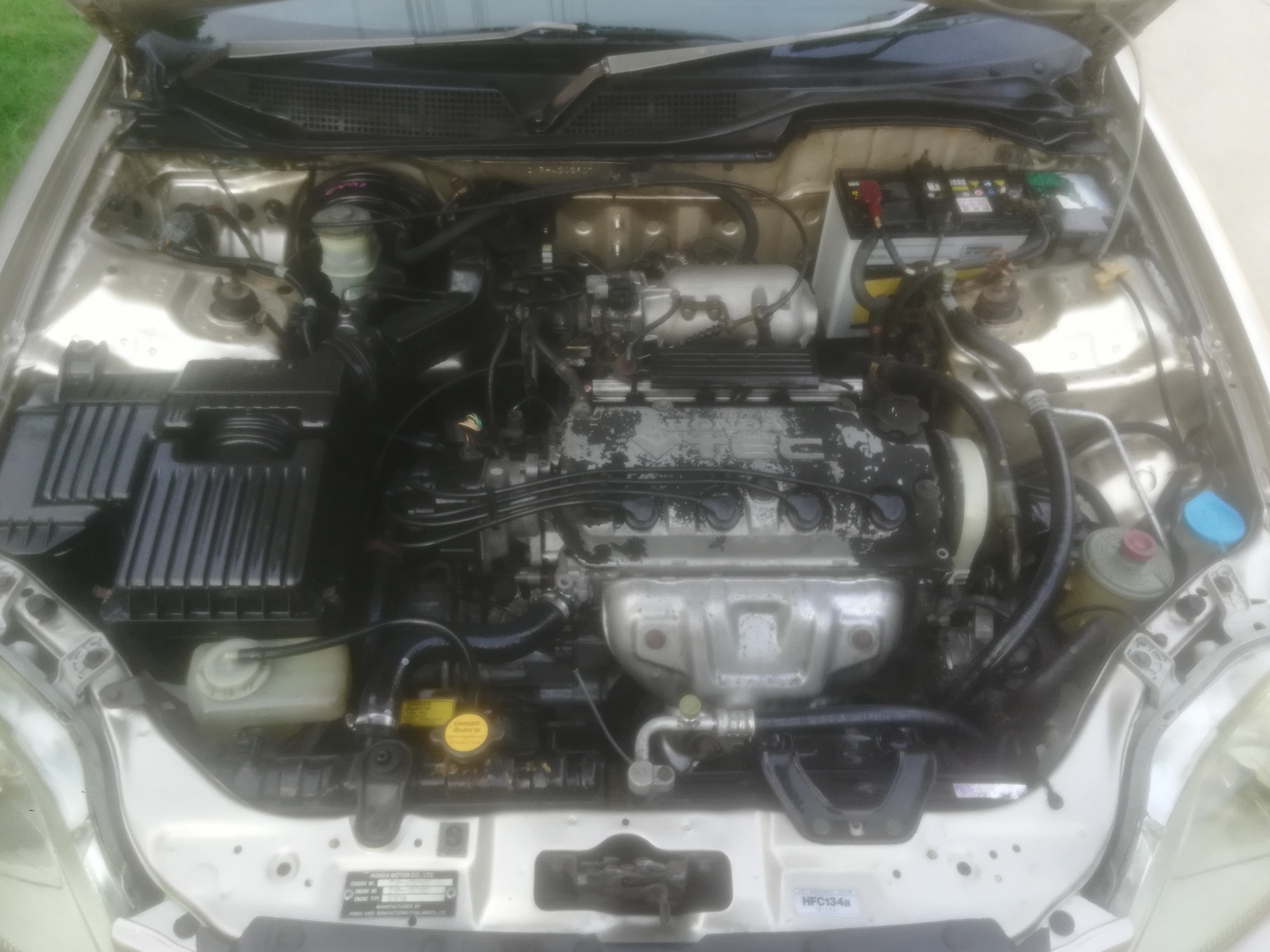 ขาย​Honda​ CIVIC​ ตาโต​ Ek ปี1997.เจ้าของขายเองเล่มทะเบียนลำดับที่1รถบ้าน​75,000บาท (รูปที่ 8)