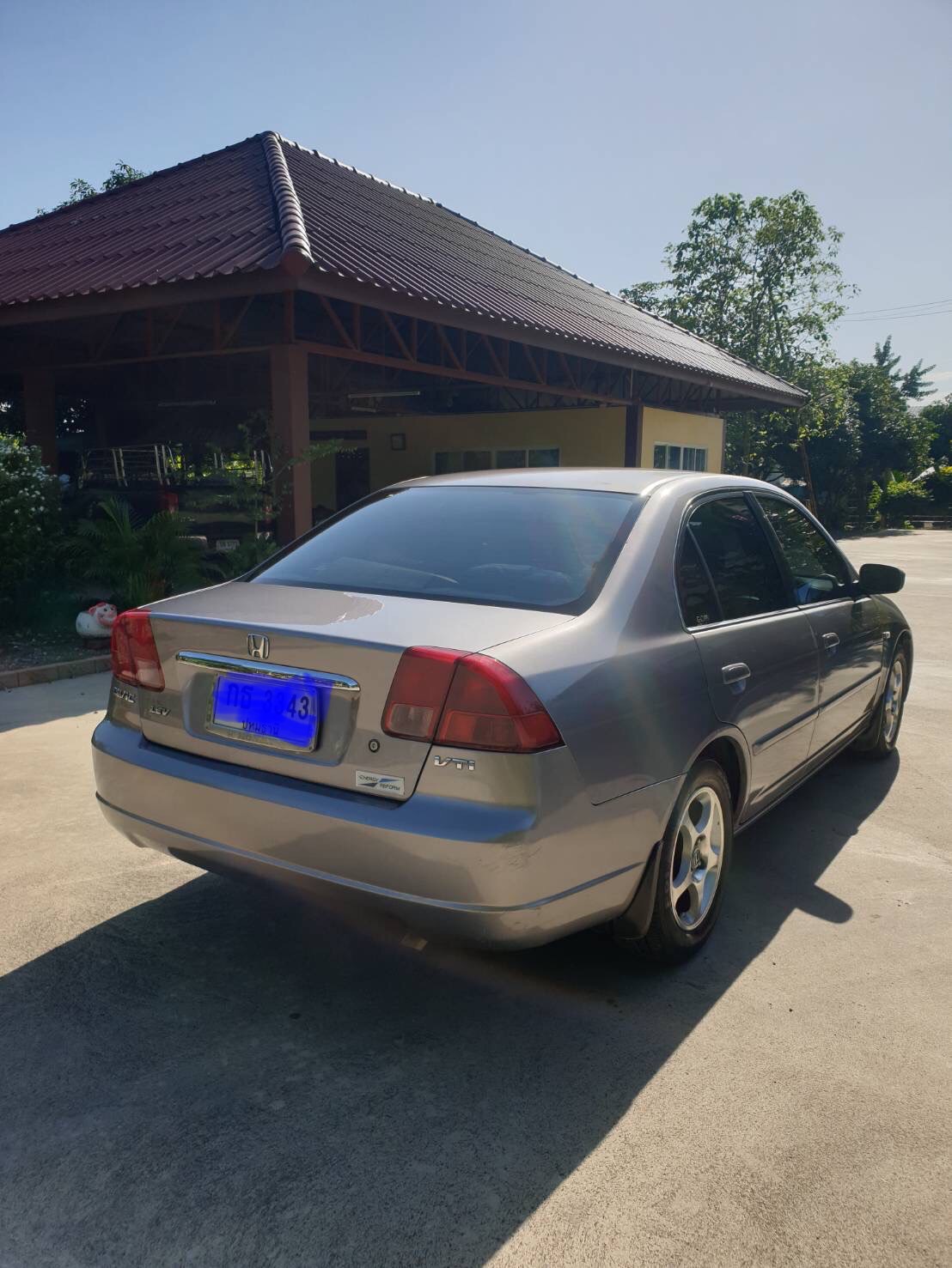 2002 Honda Civic ES (Dimension) สีทอง (รูปที่ 2)