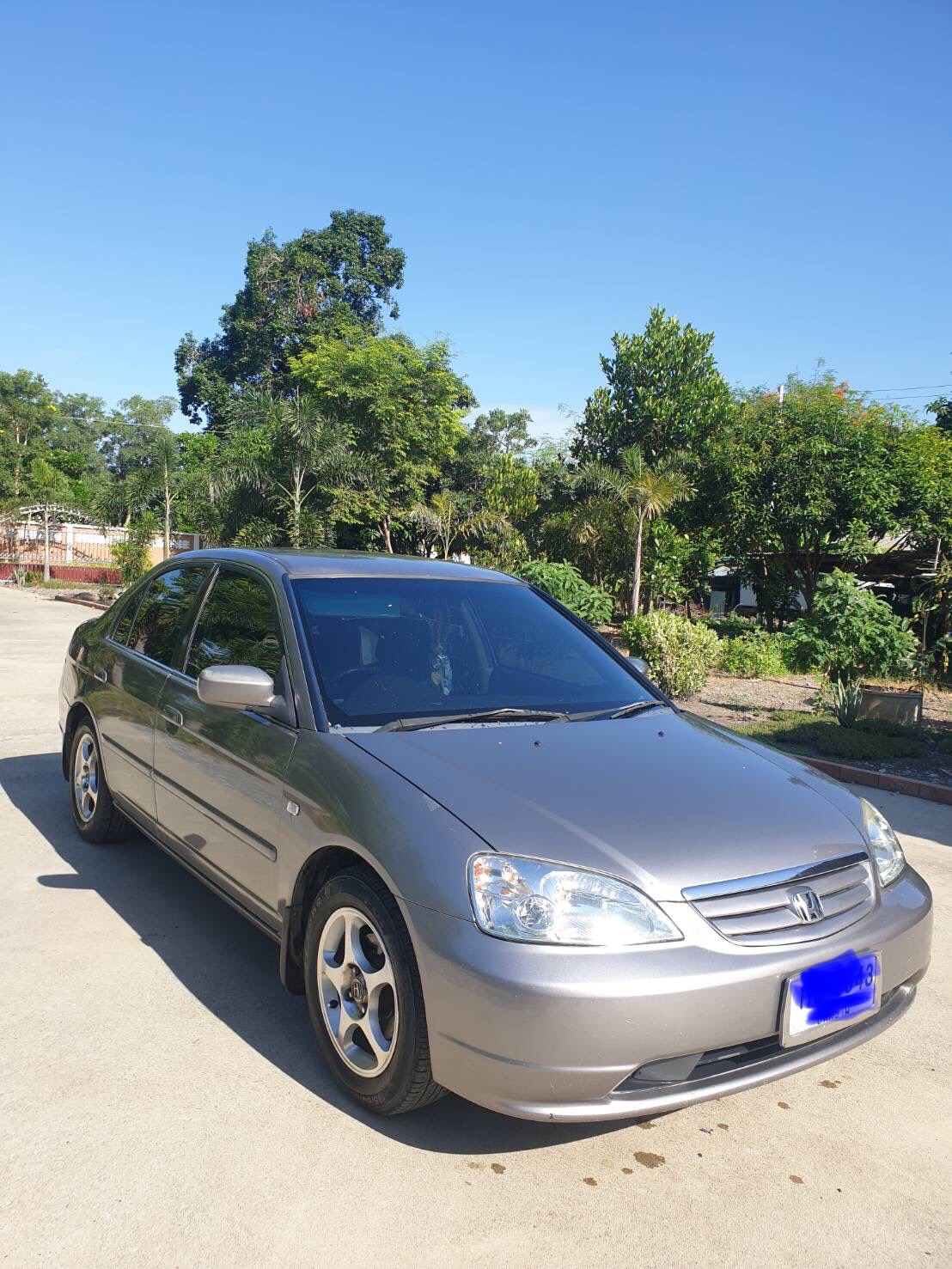 2002 Honda Civic ES (Dimension) สีทอง
