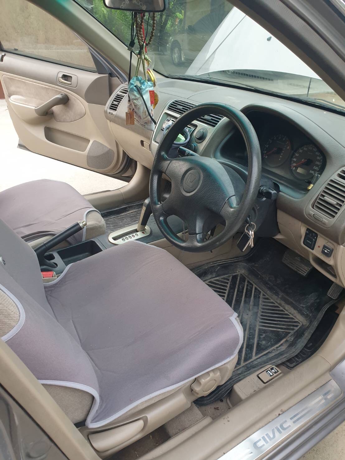 2002 Honda Civic ES (Dimension) สีทอง (รูปที่ 3)