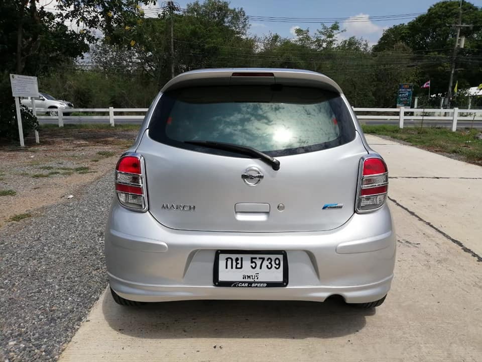 Nissan March ปี 2011 สีเงิน (รูปที่ 7)