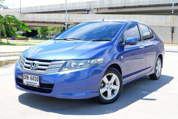 2008 Honda City สีน้ำเงิน