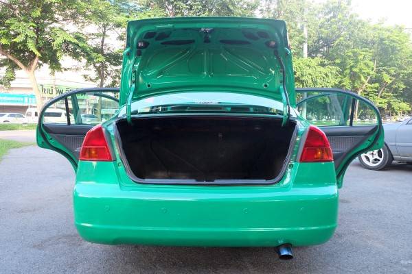 2001 Honda Civic ES (Dimension) สีเขียว (รูปที่ 7)
