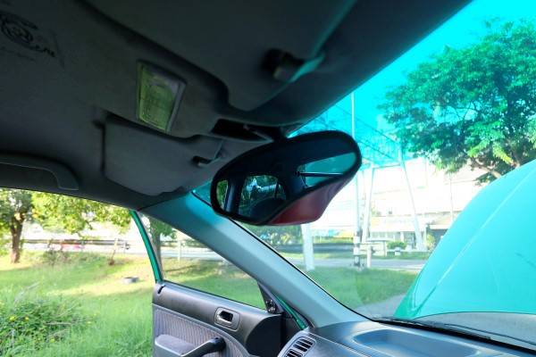 2001 Honda Civic ES (Dimension) สีเขียว (รูปที่ 3)
