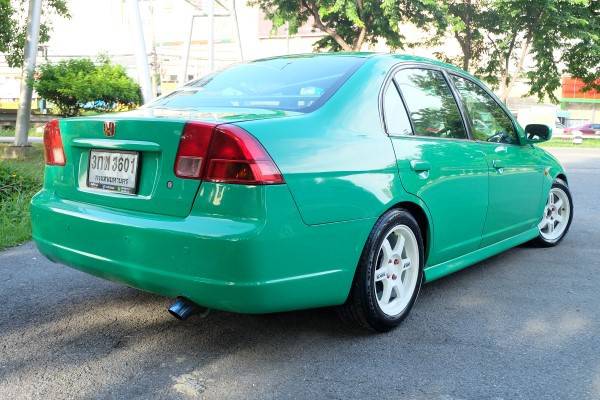 2001 Honda Civic ES (Dimension) สีเขียว (รูปที่ 12)