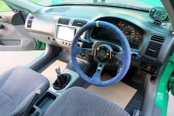 2001 Honda Civic ES (Dimension) สีเขียว (รูปที่ 2)