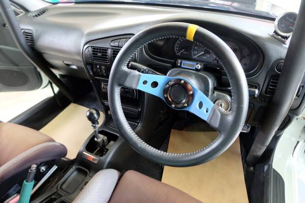 1993 Mitsubishi Lancer E-CAR สีขาว (รูปที่ 2)