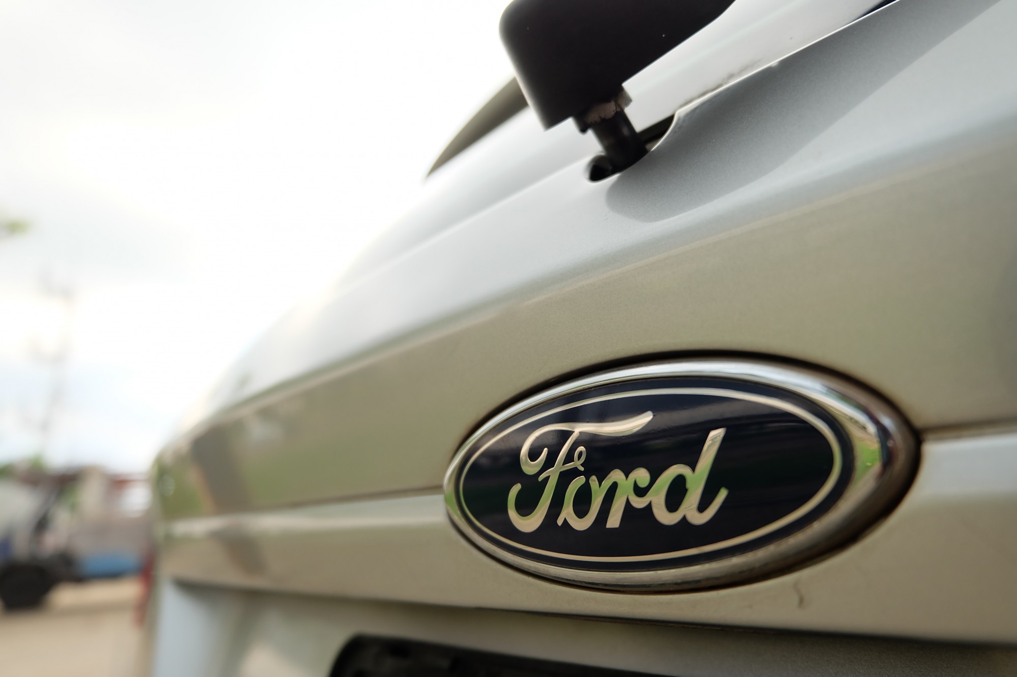 2013 Ford Fiesta สีเทา