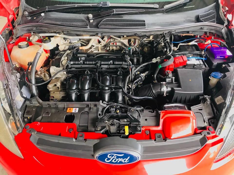 Ford Fiesta ปี 2013 สีแดง (รูปที่ 7)