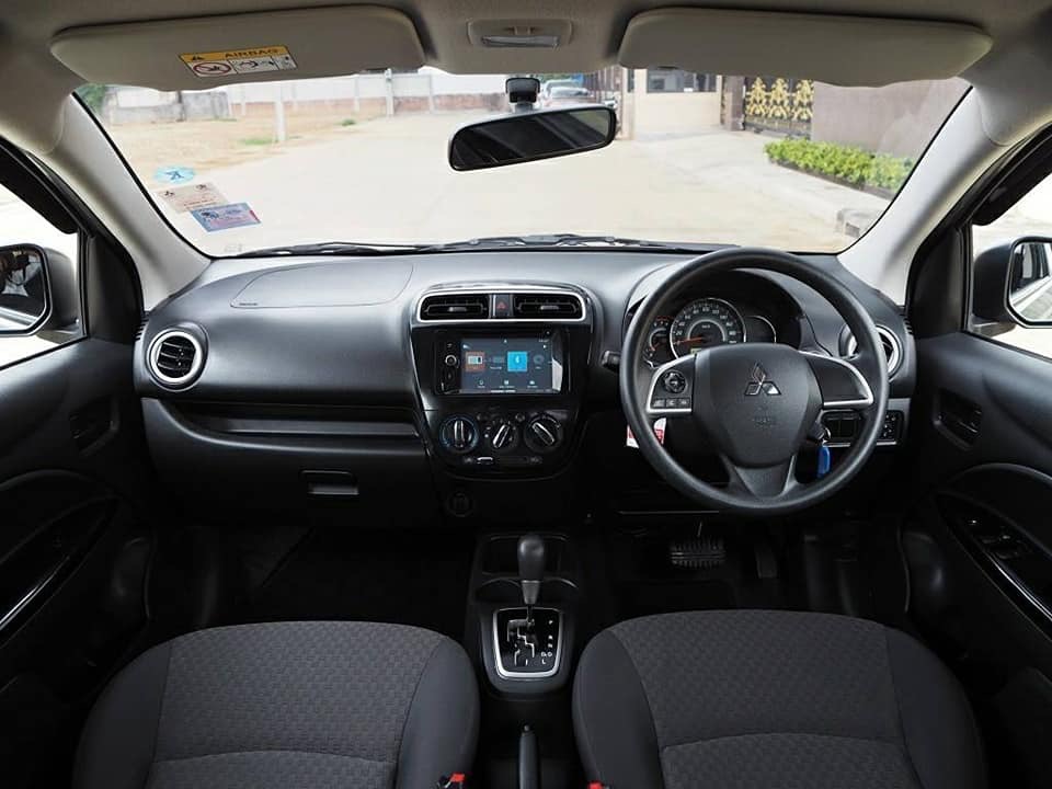 Mitsubishi Mirage ปี 2016 สีเทา (รูปที่ 4)