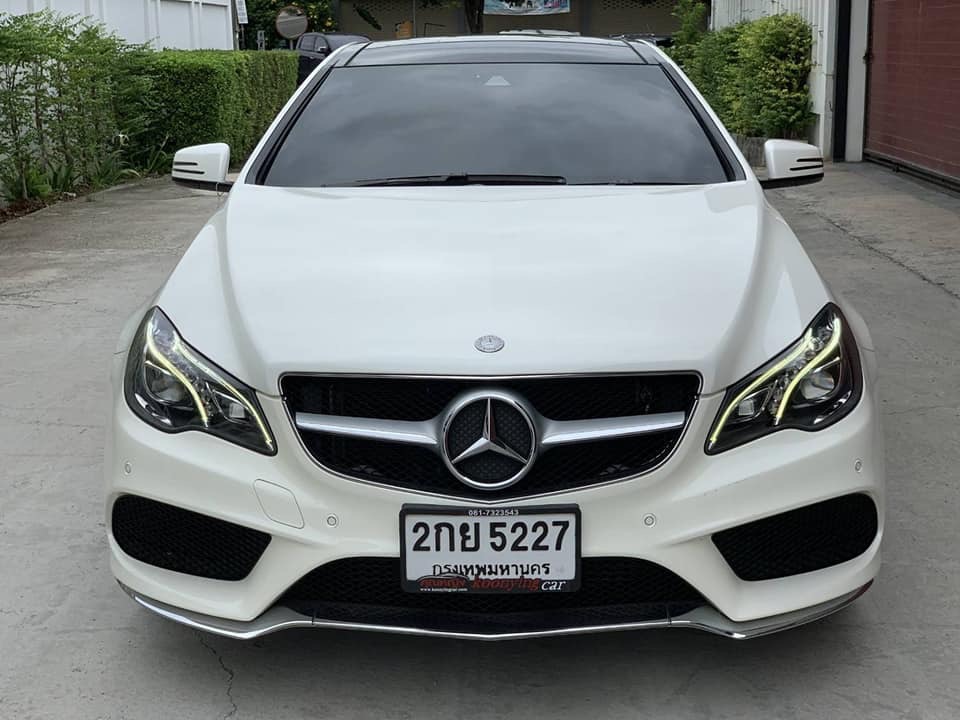 Mercedes-Benz E-Class W207 E200 ปี 2013 สีขาว (รูปที่ 3)