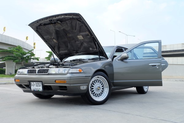 1993 Nissan Cefiro A31 สีเทา (รูปที่ 6)