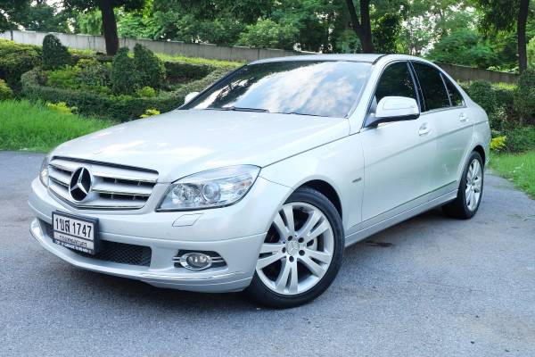 2009 Mercedes-Benz C-Class W204 C200 สีเทา