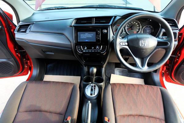 2017 Honda Mobilio สีส้ม (รูปที่ 3)