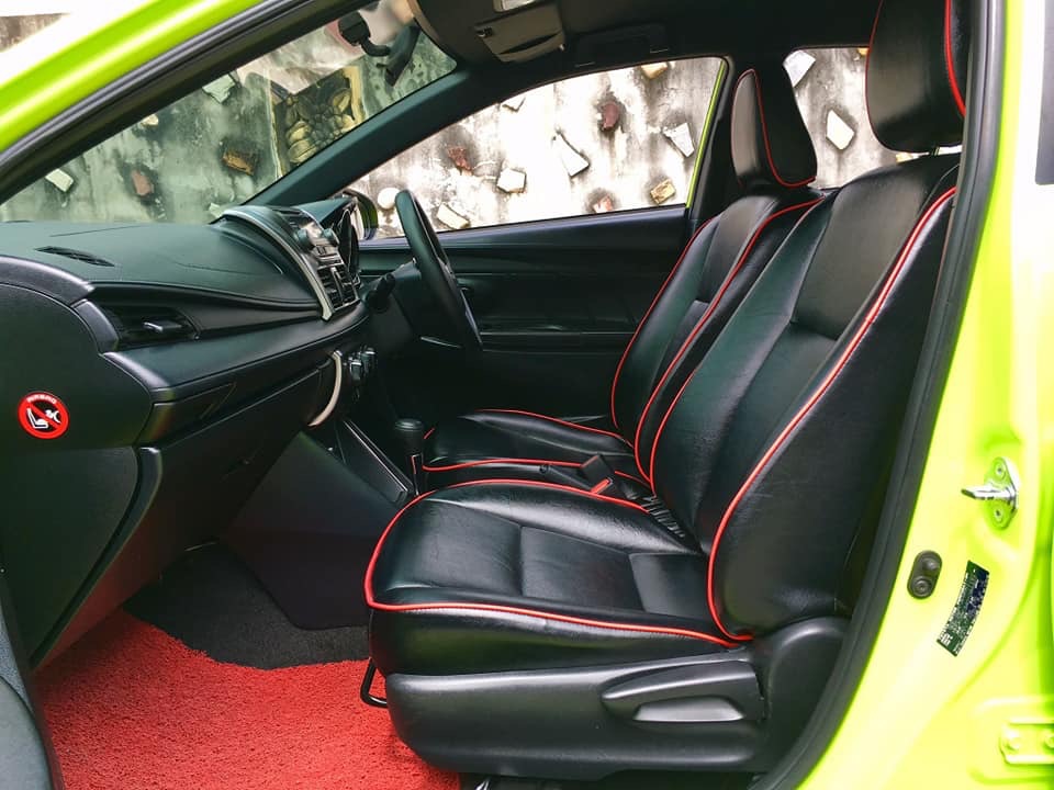 Toyota Yaris ปี 2015 สีเขียว (รูปที่ 14)