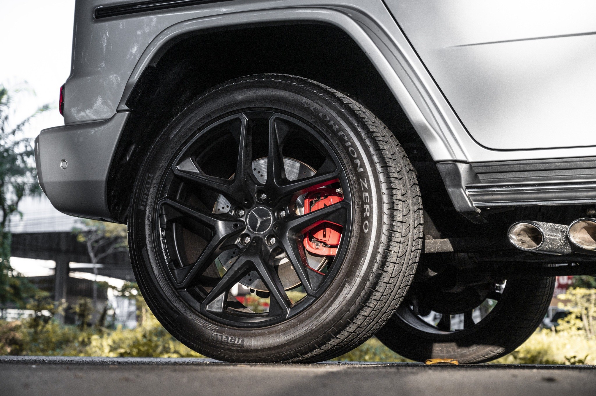 2021 Mercedes-Benz G63 สีเงิน (รูปที่ 11)