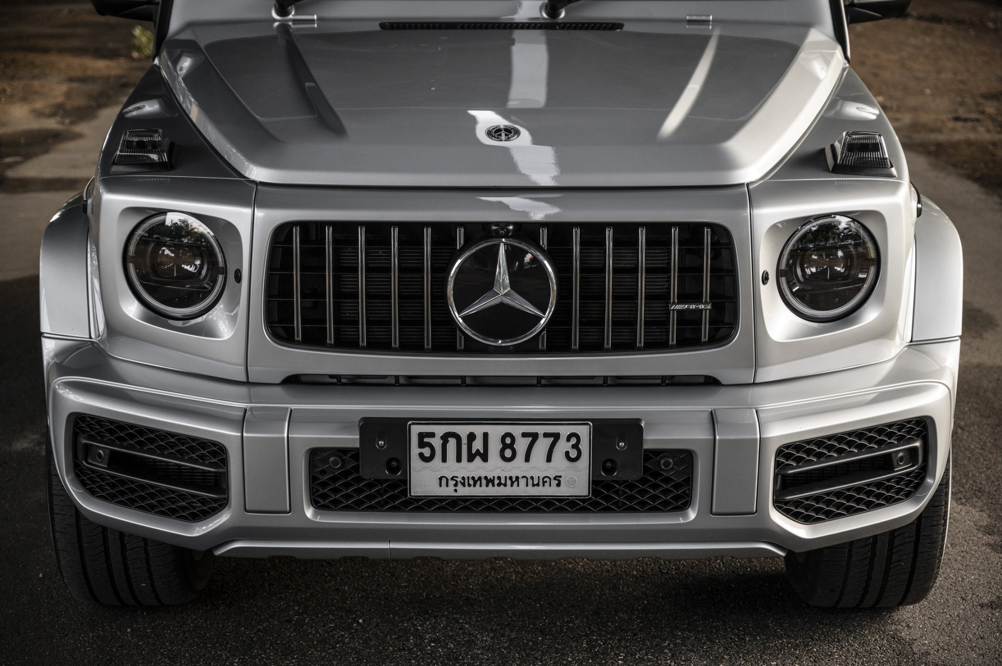 2021 Mercedes-Benz G63 สีเงิน