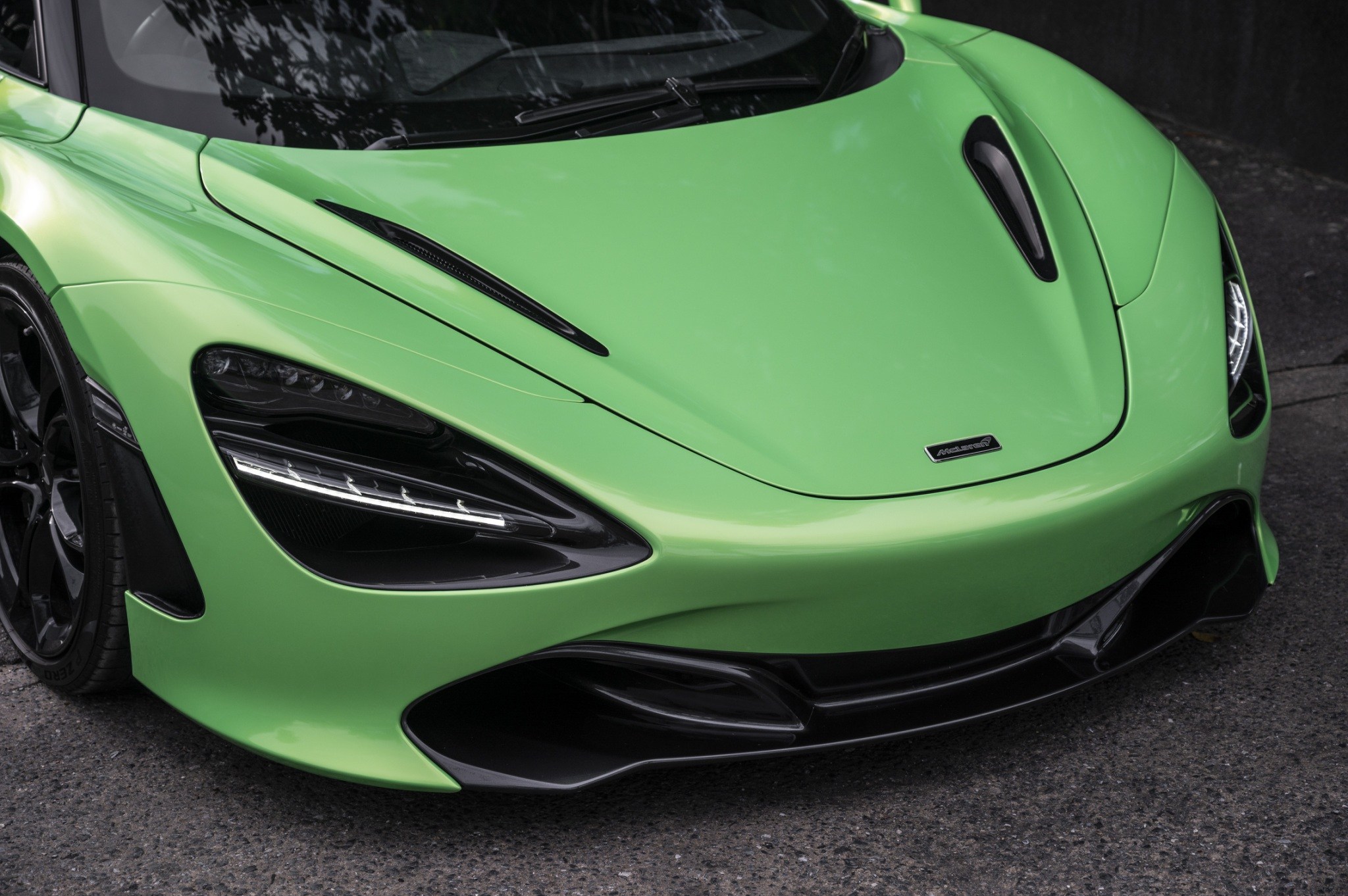 2021 McLaren 720S coupe performance สีเขียว (รูปที่ 3)