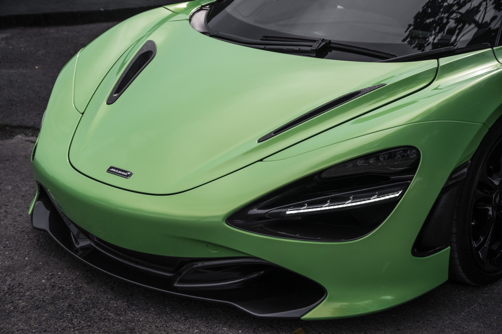2021 McLaren 720S coupe performance สีเขียว (รูปที่ 6)