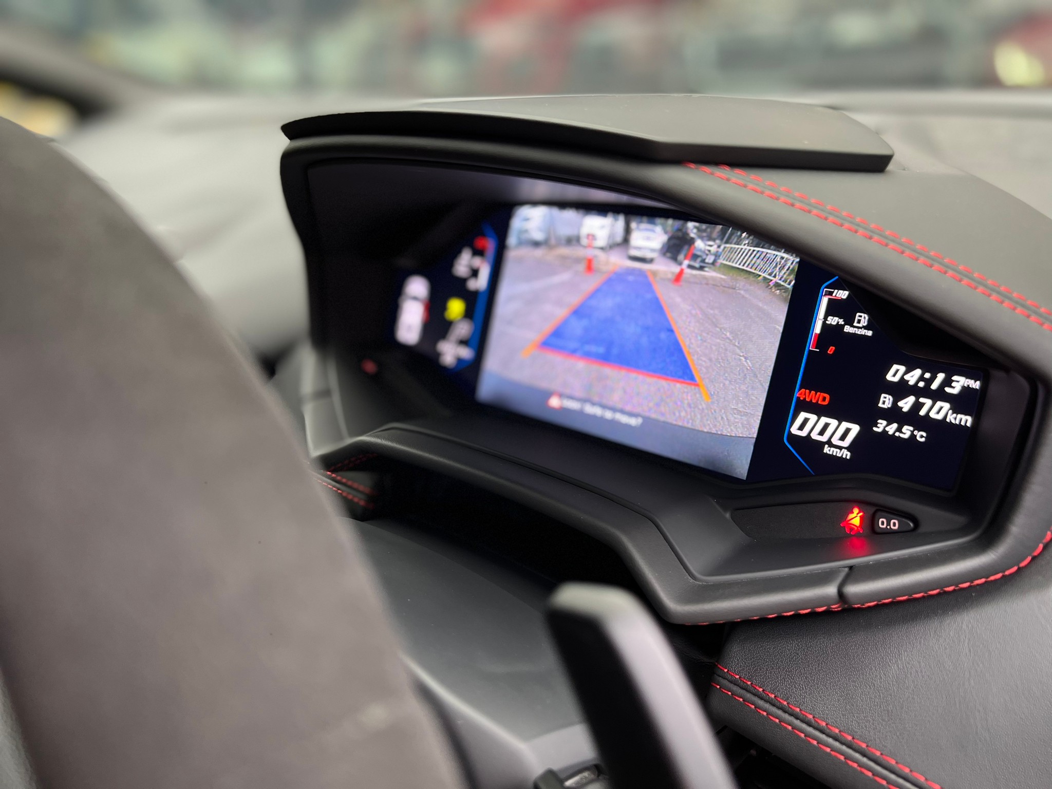 2022 Lamborghini Huracan EVO AWD สีแดง (รูปที่ 18)