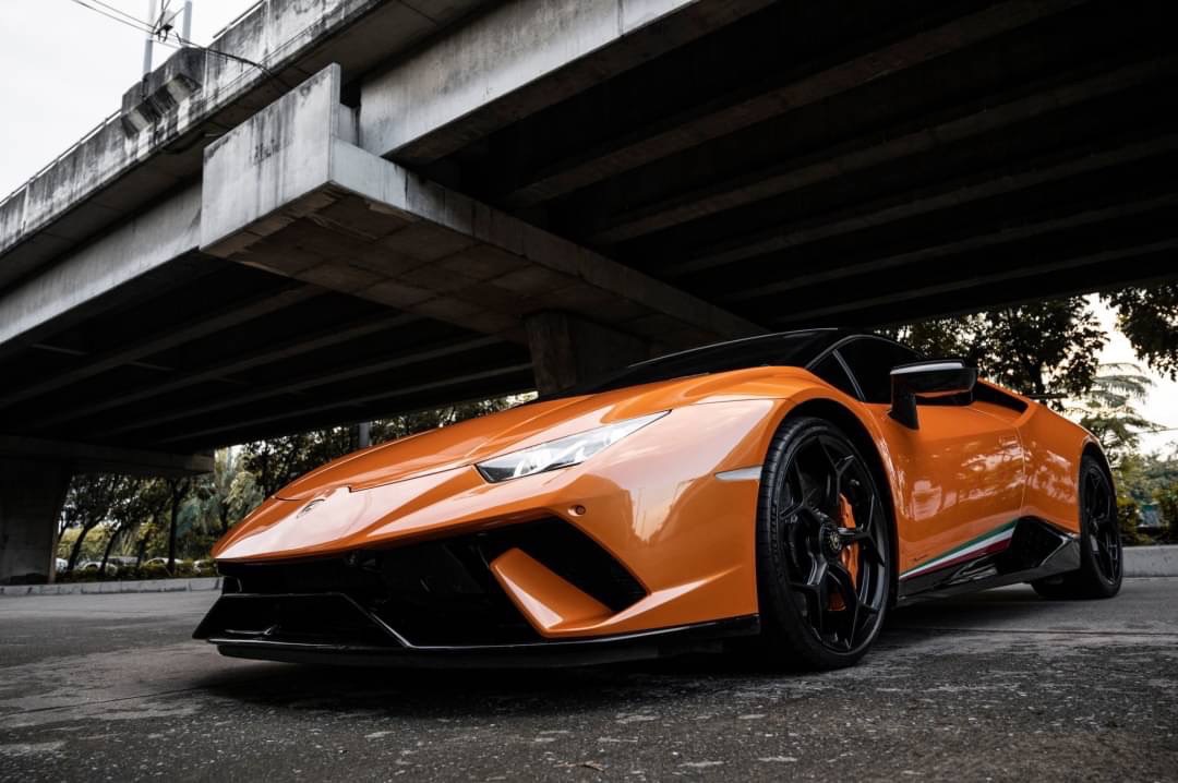 2022 Lamborghini Huracan PERFORMANTE AWD สีส้ม (รูปที่ 3)