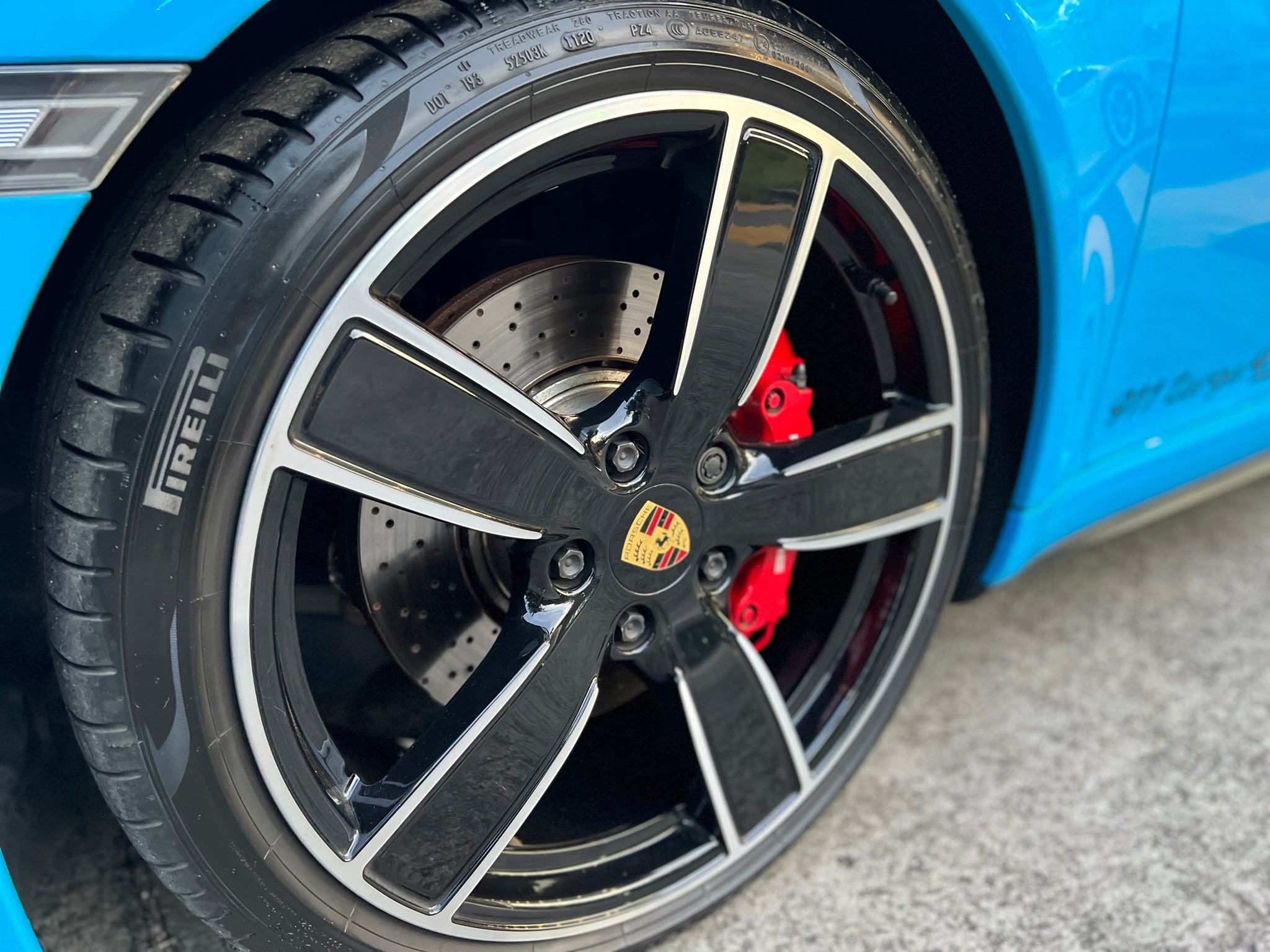 2022 Porsche Carrera 991.2 Targa4S Miamiblue สีฟ้า (รูปที่ 18)