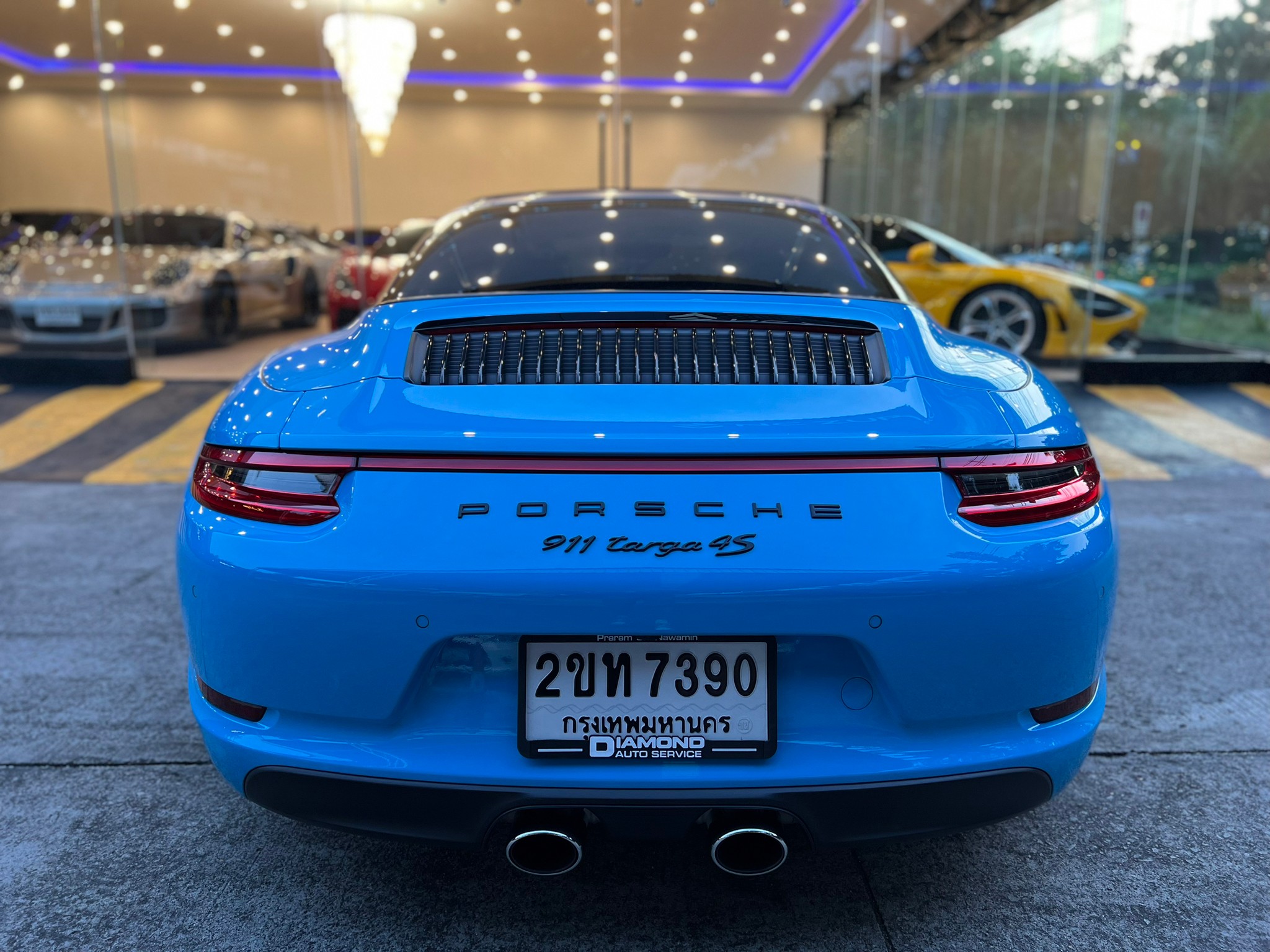 2022 Porsche Carrera 991.2 Targa4S Miamiblue สีฟ้า (รูปที่ 13)