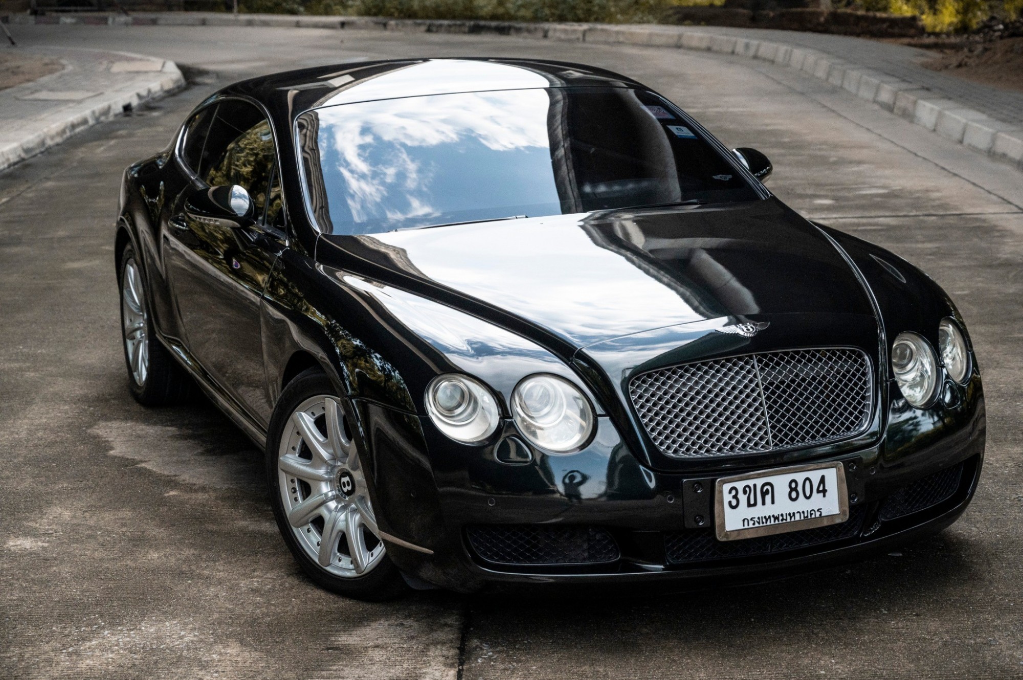 2012 Bentley Continental GT สีดำ (รูปที่ 3)