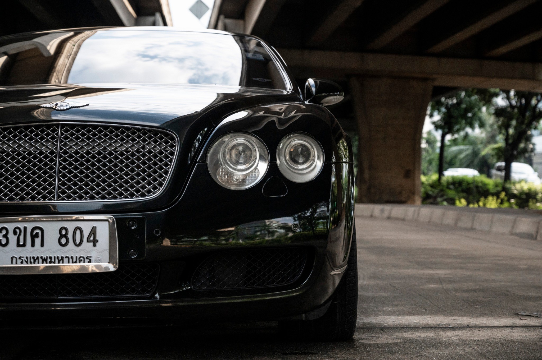 2012 Bentley Continental GT สีดำ (รูปที่ 4)