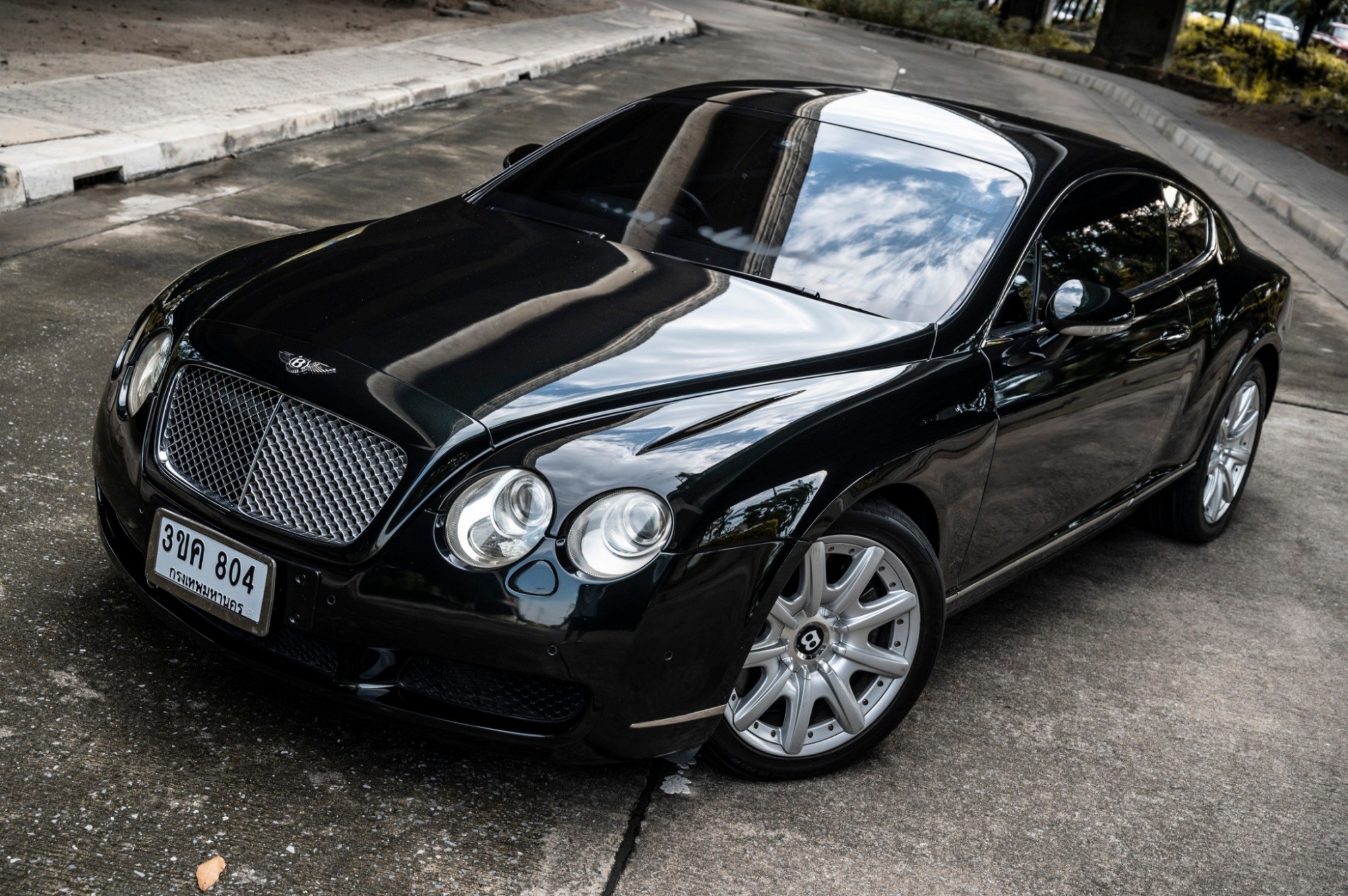2012 Bentley Continental GT สีดำ
