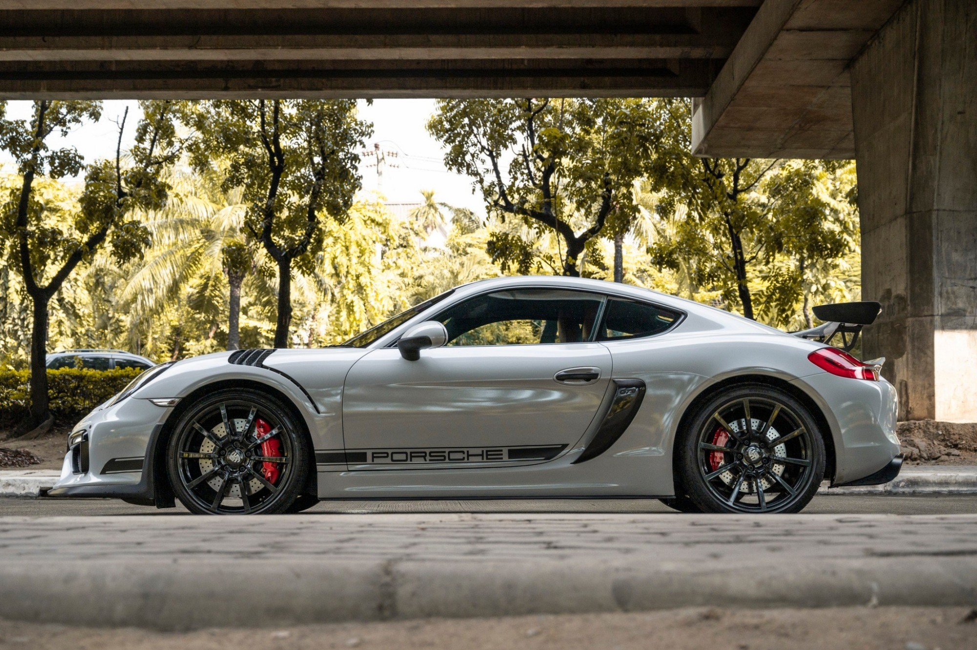 2022 Porsche CAYMAN 981 GR4 สีเทา (รูปที่ 7)