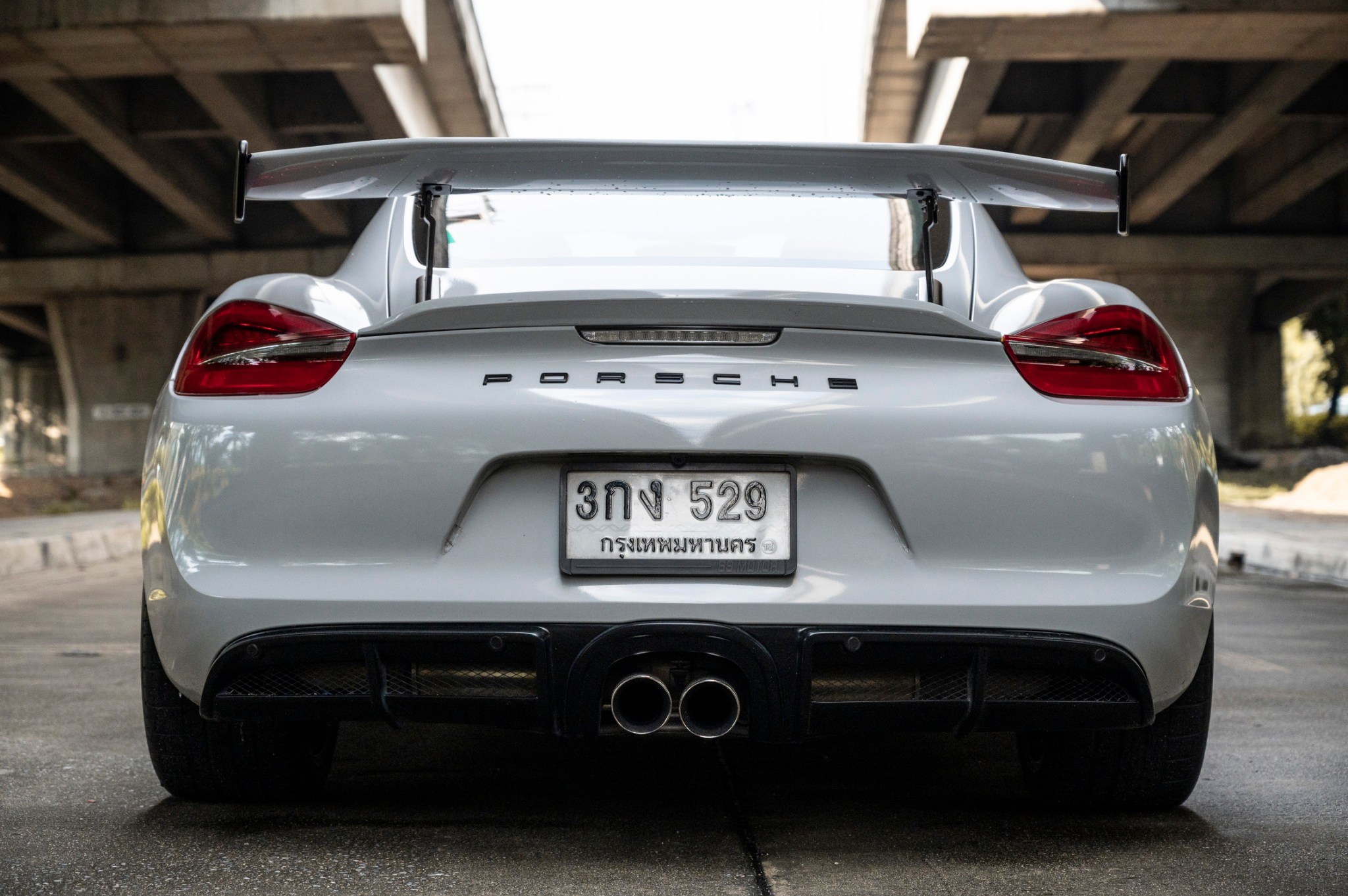 2022 Porsche CAYMAN 981 GR4 สีเทา (รูปที่ 10)